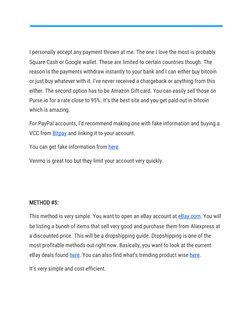  
 
I​ ​personally​ ​accept​ ​any​ ​payment​ ​thrown​ ​at​ ​me.​ ​The​ ​one​ ​I​ ​love​ ​the​ ​most​ ​is​ ​probably 
Square​
