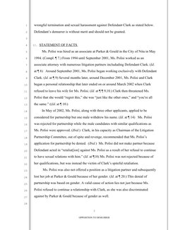 1
2
3
4
5
6
7
8
9
10
11
12
13
14
15
16
17
18
19
20
21
22
23
24
25
26
27
28
wrongful termination and sexual harassment against