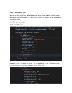 Custom Notes Creation for Psych Engine | PDF | Computer Programming ...