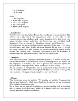 Payroll Management System SRS Document | PDF | Payroll | Databases