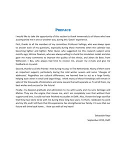 PREFACE 
I would like to take the opportunity of this section to thank immensely to all those who have 
accompanied me