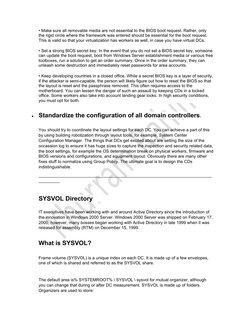  
 
• Make sure all removable media are not essential to the BIOS boot request. Rather, only 
the rigid circle where the fram
