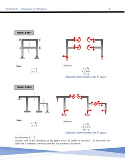 Determinacy and Stability of Structures | PDF | Truss | Force
