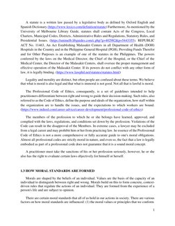 A statute is a written law passed by a legislative body as defined by Oxford English and 
Spanish Dictionary (https://www