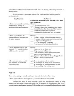 Action Research in Field Study 2 Episode 2 | PDF | Teachers | Action ...