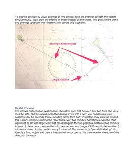 Position Fixing Methods in Navigation | PDF | Navigation | Compass