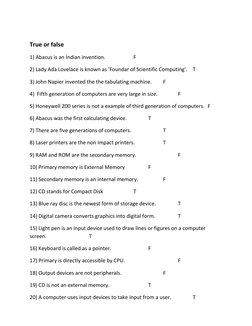 Grade 5 ICT Question Bank | PDF | Computer Data Storage | Printer ...