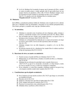  La fe de Abraham fue levantada al esperar aun la promesa de Dios, cuando 
su carne no podía actuar y estaba agotado todo lo