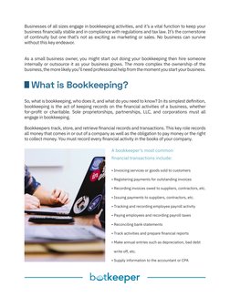 Bookkeeping Basics for Small Businesses | PDF | Bookkeeping | Accrual