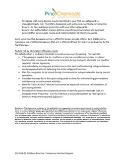 Temporary Interlock Bypass Best Practices | PDF | Risk | Hazards