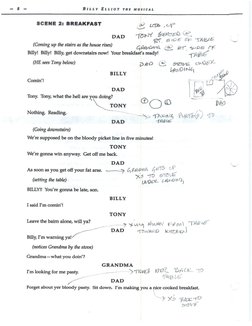 Billy Elliot Script | PDF