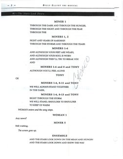 Billy Elliot Script | PDF