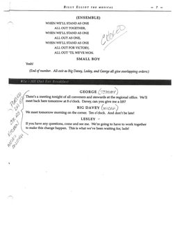 Billy Elliot Script | PDF