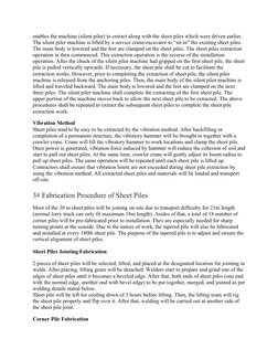 Sheet Piling Installation Method Statement | PDF | Deep Foundation ...