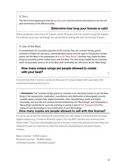 --- 
----- 
 
Some producers set a term of 2 years, some 10 years and I’ve chosen to go for 4 years. 
It’s entirely up to