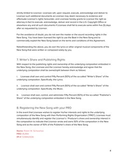 --- 
----- 
strictly limited to Licensor. Licensee will, upon request, execute, acknowledge and deliver to 
Licensor such