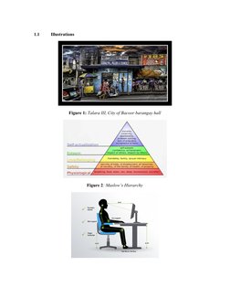 1.1          Illustrations
Figure 1: Talara III, City of Bacoor barangay hall
Figure 2: Maslow’s Hierarchy

