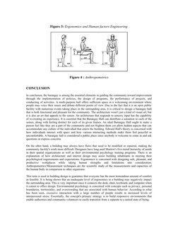 Figure 3: Ergonomics and Human factors Engineering
Figure 4 : Anthropometrics 
CONCLUSION
In conclusion, the barangay is amon
