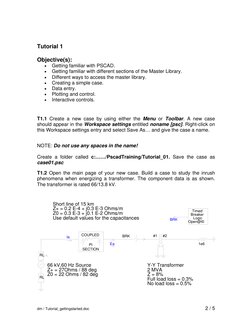 PSCAD Beginner's Tutorial Guide | PDF | Machines | Transformer