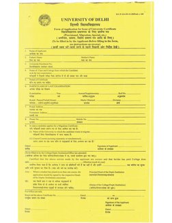 Tu Migration Form.pdf DU Migration Certificate Application Guide | PDF | Career & Growth