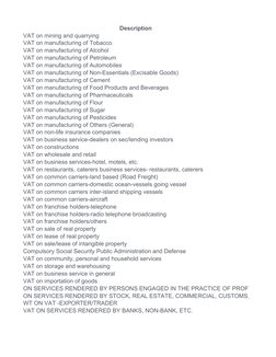 ATC Codes and VAT Overview for Businesses | PDF | Value Added Tax | Taxes