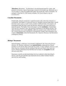 Types of Catholic Church Documents | PDF | Second Vatican Council ...