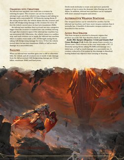 Infernal Machine Stat Infernal War Machines Overview | PDF
