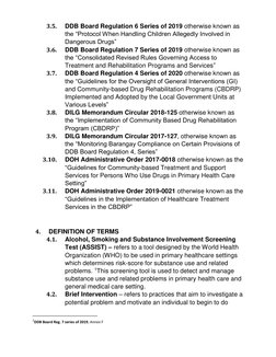 Revised CBDRP Implementation Guidelines | PDF | Substance Use Disorder ...