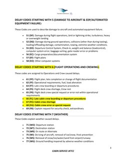 IATA Delay Codes Reference Guide | PDF | Air Traffic Control | Airport