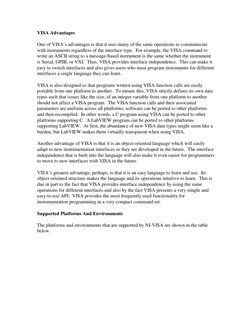 LabVIEW VISA Programming Guide | PDF | Application Programming ...
