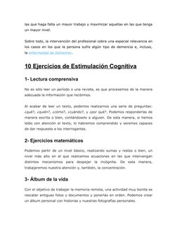 las que haga falta un mayor trabajo y maximizar aquellas en las que tenga
un mayor nivel.
Sobre todo, la intervención del pro