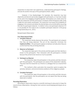 9 
Data Gathering Procedure: Qualitative 
researchers to share their own experiences, understand the participant's feelings