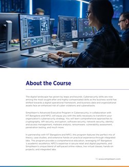 1 | www.simplilearn.com
About the Course
The digital landscape has grown by leaps and bounds. Cybersecurity skills are now 
a