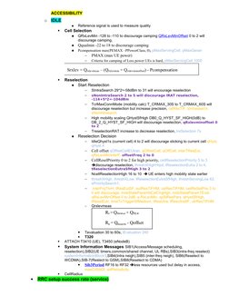 LTE Accessibility Parameters Overview | PDF | Computer Network ...