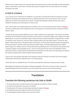 evident to east or Asian nations not to pay any heed to the greed and lust for power and wealth and they should give
space to