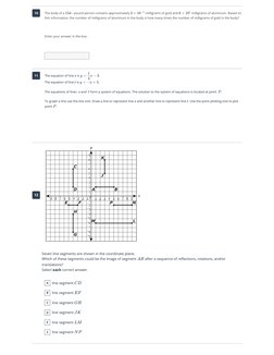8th Grade LEAP 2025 Math Practice Test | PDF | Equations | Function ...