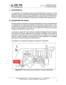 MEMORIA DE CÁLCULO 
CAJÓN COLECTOR DE RELAVES N°165  
NPI, MINERA ESCONDIDA 
 
CAD CAE INGENIERIA LTDA. – AVDA. BALMACEDA 2