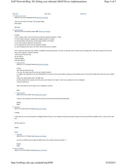 Debugging Inbound Proxies in SAP ABAP | PDF | Web Service | Proxy Server