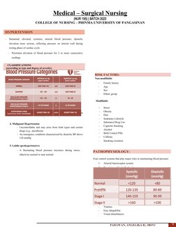 PADAWAN, ANGELIKA R.| 3BSN3                  
Medical – Surgical Nursing
(NUR 155) | BATCH 2023
COLLEGE OF NURSING – PHIN