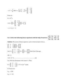 Matrix Problems and Solutions Guide | PDF | Linear Algebra | Equations