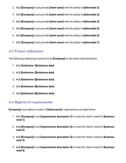 Business Requirements Document Template | PDF | Use Case | Data Model