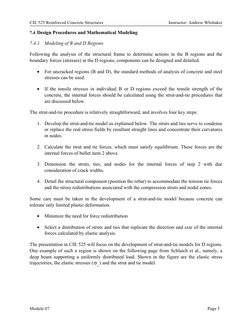 CIE 525 Reinforced Concrete Structures 
 
Instructor: Andrew Whittaker 
Module 07 
  
 
 
 
 
Page 5 
7.4 Design Procedures a