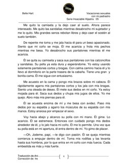 Vacaciones sexuales con mi padrastro | PDF