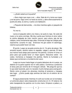 Vacaciones sexuales con mi padrastro | PDF