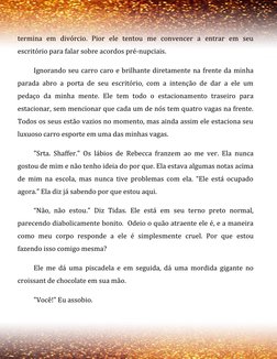 termina em divórcio. Pior ele tentou me convencer a entrar em seu 
escritório para falar sobre acordos pré-nupciais. 
Ign