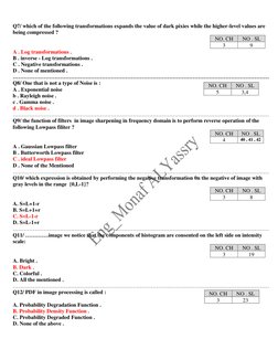 Digital Image Processing Exam Questions | PDF | Filter (Signal ...