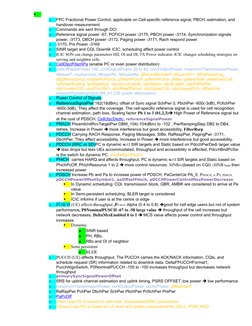 
o
FPC Fractional Power Control, applicable on Cell-specific reference signal, PBCH. estimation, and 
handover measurement.