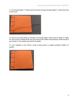 Japanese Stab Binding Techniques Guide | PDF | Bookbinding | Notebook