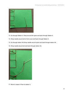 Japanese Stab Binding Techniques Guide | PDF | Bookbinding | Notebook
