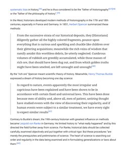 systematic bias  (https://en.m.wikipedia.org/wiki/Systemic_bias)in history,[36] and he is thus considered to be the "father o